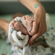 Přikrývka bambusová mušelínová 2 ks 120 x 120 cm Misty Petite&Mars