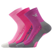 Ponožky dětské anatomicky tvarované Barefootik dívčí mix B (3 páry)