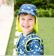 Čepice pirát s UV filtrem 40+Turtle Tide