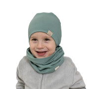 Bavlněný dětský nákrčník Kaktus zelená vel. 48 Esito