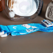 Dětská lahev se šňůrkou Baer 300 ml Kidnort