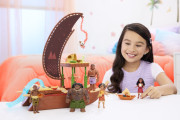Garland set malá panenka Vaiana a transformující se loď Mattel