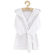 Dětský froté župan New Baby white