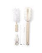 Sada kartáčů na čištění lahví a saviček - béžová Baby Ono 