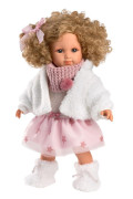 ELENA 53542 Llorens - realistická panenka s látkovým tělem - 35 cm