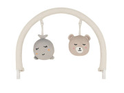 Vibrační lehátko s melodiemi Glossy MoMi