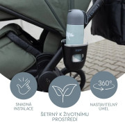 Držák na pití na kočárek Ultra, Black