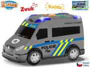 2-Play Traffic Auto policie CZ design 13,5 cm volný chod se světlem a zvukem 