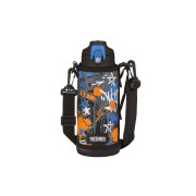 Dětská termoska s dvěma uzávěry Černá 800 ml