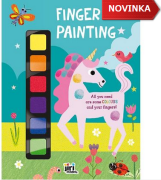 Malování prstem Jednorožec