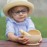 Miska silikonová s přísavkou Take&Match 6 m+ Petite & Mars