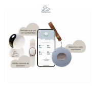 Relax Chytrý senzor pro děti 0 m - 5 let Set s HD kamerou, pásek ruka/noha BabySensor