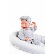 CARLA 33228 Antonio Juan - realistická panenka miminko s látkovým tělem - 42 cm