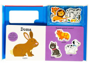 Malé dítě se učí Zvířata Gareth Williams