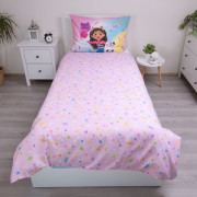 Povlečení Gabby´s Dollhouse Rainbow 140 x 200, 70 x 90 cm Jerry Fabrics