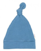 Rostoucí žebrovaný overálek, čepička a botičky Nature - jeans Baby Nellys