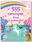 555 samolepek - Koně a jednorožci