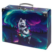 Skládací školní kufřík Aurora s kováním Baagl