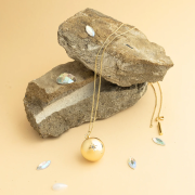 Těhotenská rolnička Stella Lucia - zlatá