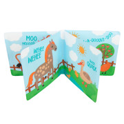 Měkká knížka pískací - Wild&Free - Zvířátka