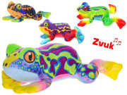Žába plyšová 20 cm se zvukem 