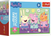 Minipuzzle Prasátko Peppa/Peppa Pig 4 druhy, 20 dílků