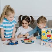 Dřevěné puzzle Sonic, 50 dílků