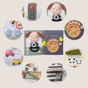 Knížka s aktivitami do auta Busy Book Taf Toys