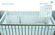 Mantinel do postýlky Bump Air Design 360 cm Babymatex