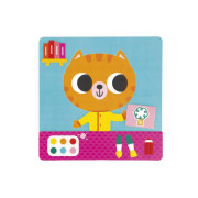 Magnetická hra Denní aktivity a přiřazování Kočka Janod