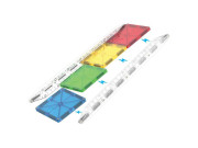 Magnetická stavebnice Rail Racers Deluxe 90 dílů