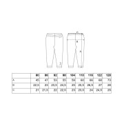 Legíny tenké TISK Outlast®UV faktor 50+, jahodová kytičky