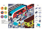 101 věcí k hledání a nalepování Dopravní prostředky