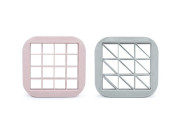 Vykrajovač na sendviče 2 ks - čtverec a trojúhelník Melii