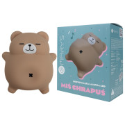 LED silikonová noční lampička - chrápající medvídek Mary's 