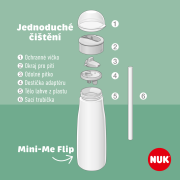 Láhev Mini-Me Flip Frozen 450 ml 12 m+ Nuk