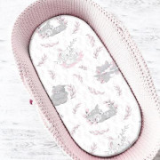 Dětské bavlněné prostěradlo 80x35 cm