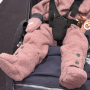 Capáčky Teddy fleece double Cyclamen pink růžová Esito