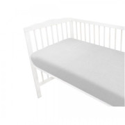 Mušelínové prostěradlo do postýlky 60 x 120 cm Nature double Baby Nellys