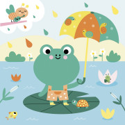 My arts&crafts Mini Sametové omalovánky Farma od 18 měsíců Janod