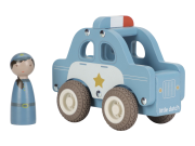 Policejní auto dřevěné Little Dutch