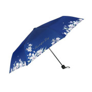 Skládací deštník - Modrá květina Albi