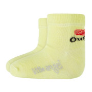 Ponožky dětské nízké Outlast® - citronová
