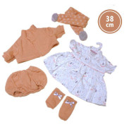 Realistická panenka Joelle se zvuky a měkkým látkovým tělem 38 cm Llorens