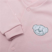 Kojenecký bavlněný overal New Baby BrumBrum Old pink