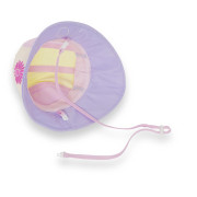 Klobouček s UV ochranou KiETLA FUN FLEUR Flower Yellow 46-49 cm