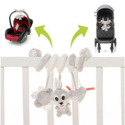 Plyšová spirála Králík 