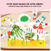 Prstové barvy s vůní 8 ks Jarmelo