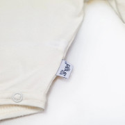 Body tenké zavinovací DR Outlast® UPF 50+ bílá káva Little Angel