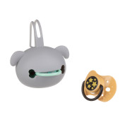 Silikonové pouzdro na dudlík pejsek Akuku 